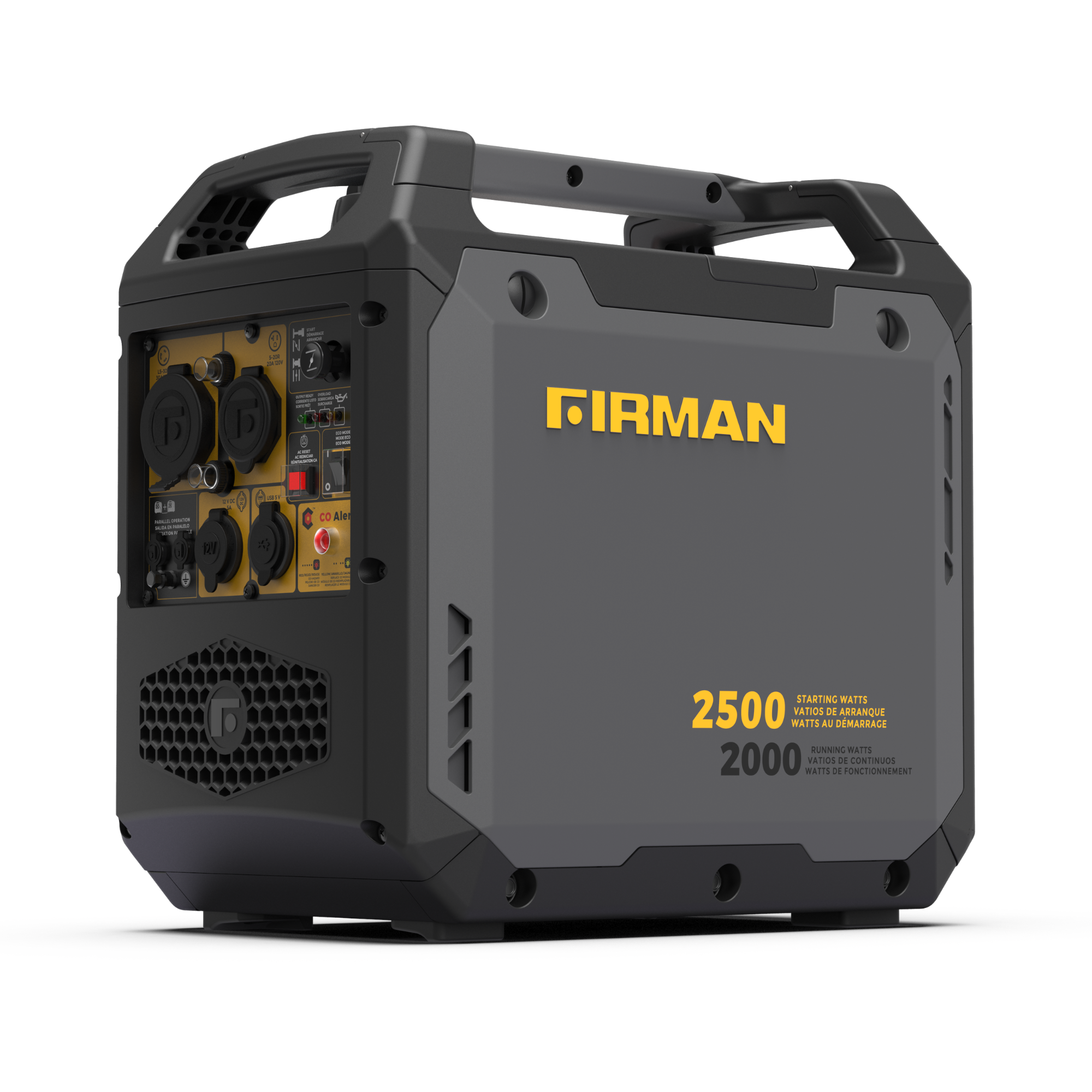 Firman 2500W Recoil Start with CO ALERT Inverter Gas Portable Generator  from GME Supply